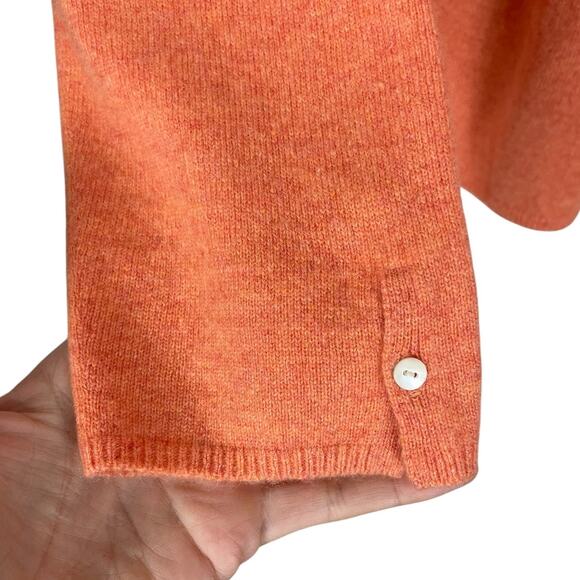 Lands' End Cashmere Polo Sweater Women's Size XL Classic Preppy Quiet Luxury - Picture 9 of 13